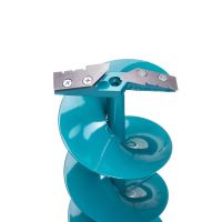 Ледобур ЛР-180Д (левое вращение, цельнотянутый шнек) LK-180LD